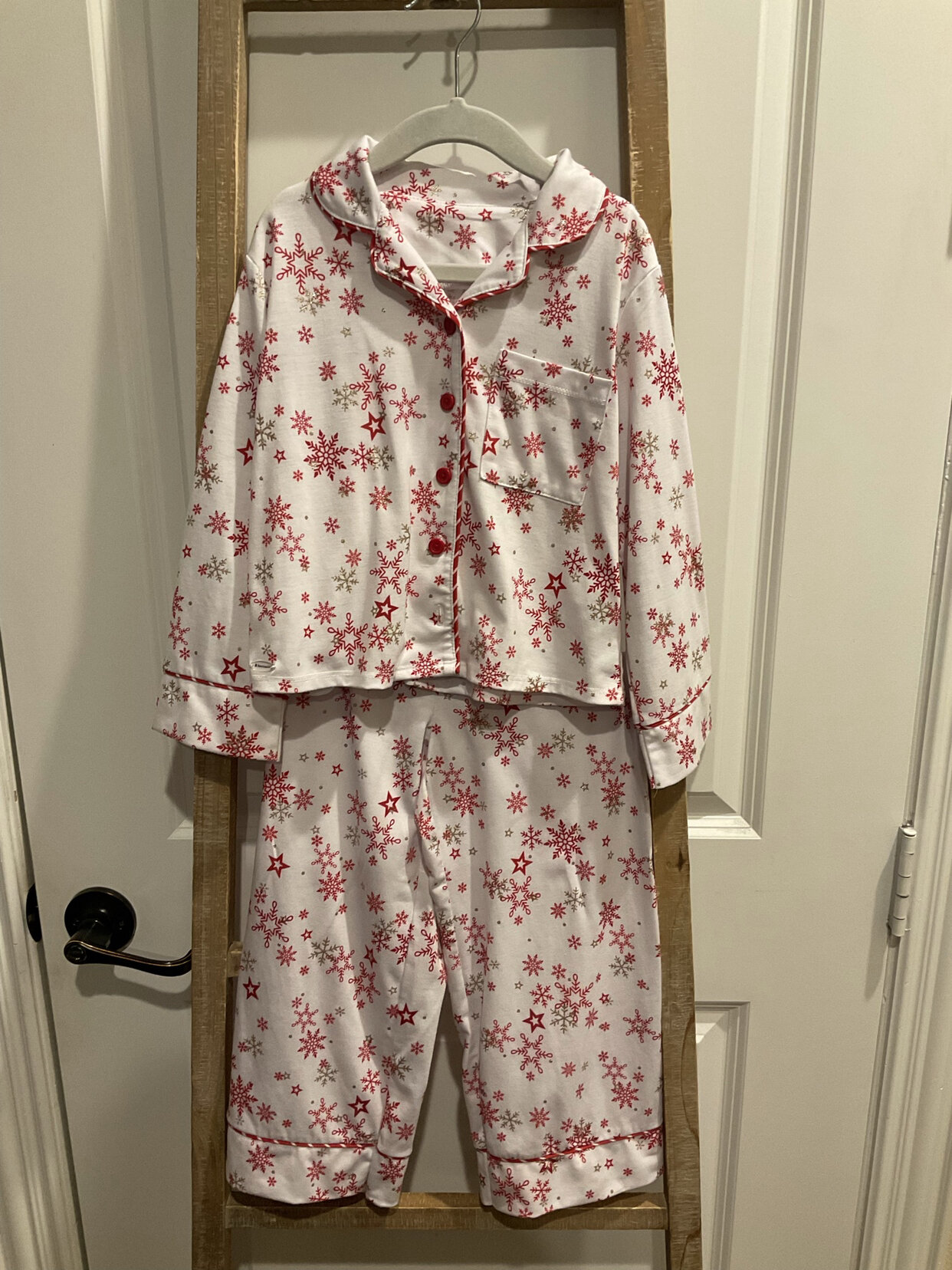 American girl snowflake discount pajamas