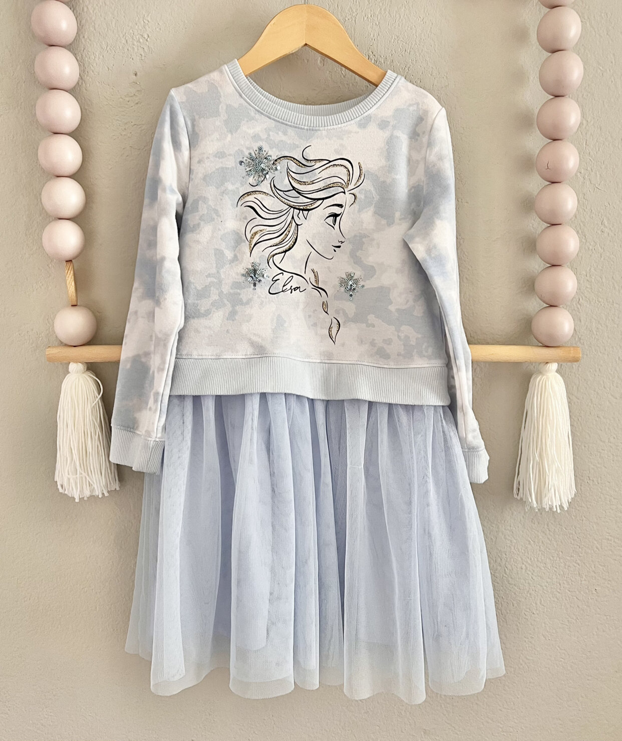 Frozen best sale sweatshirt dress